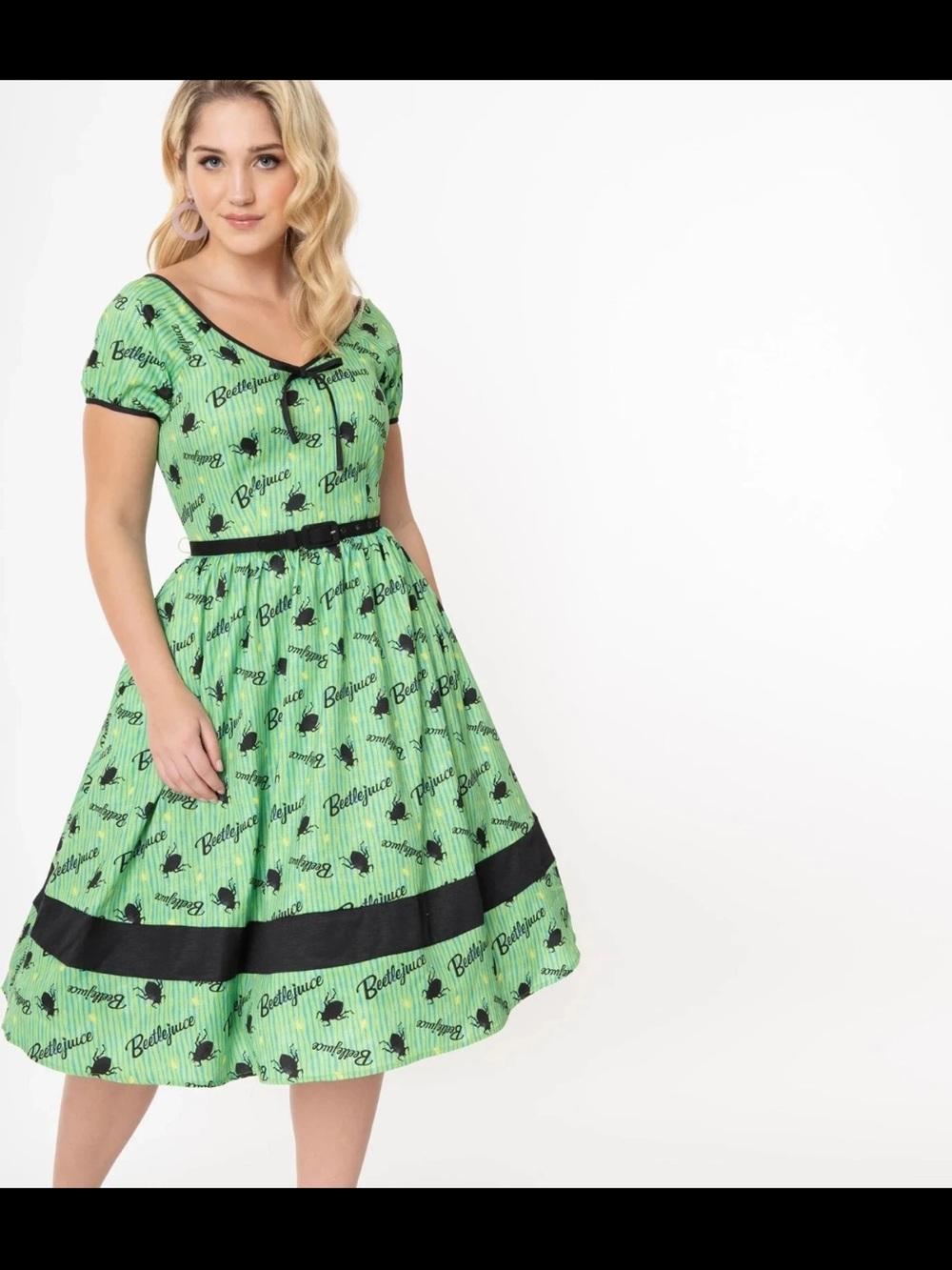 Unique Vintage Beetlejuice Retro Dress